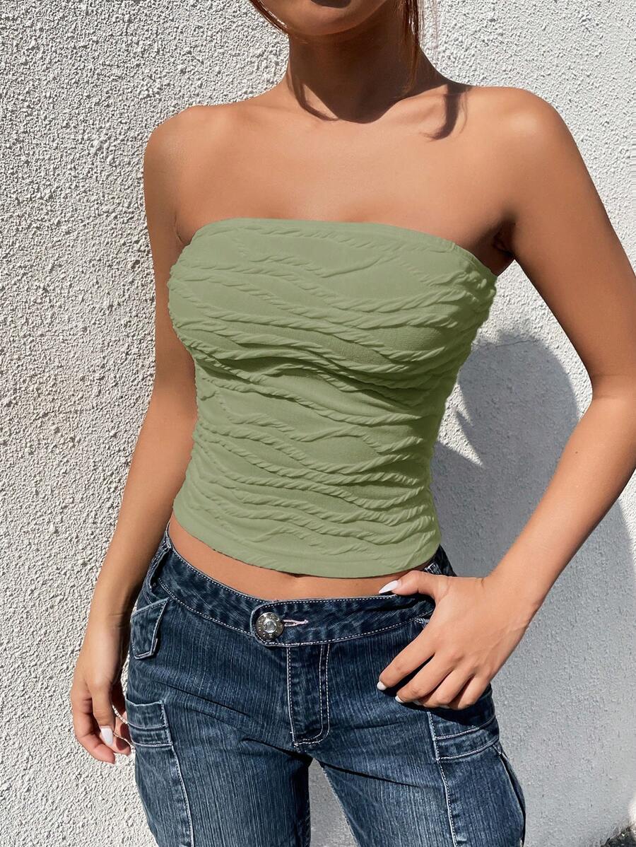 توب شي إن إيزو وير سادة بدون أكمام