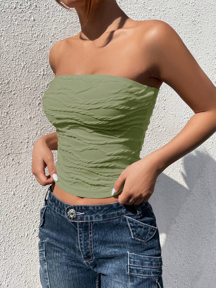 توب شي إن إيزو وير سادة بدون أكمام