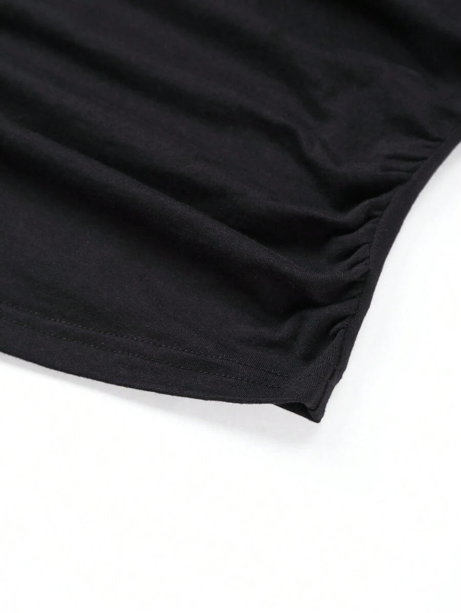 طقم شي ان إيزوير قطعتين صيفي – بلون سادة بتصميم ضيّق