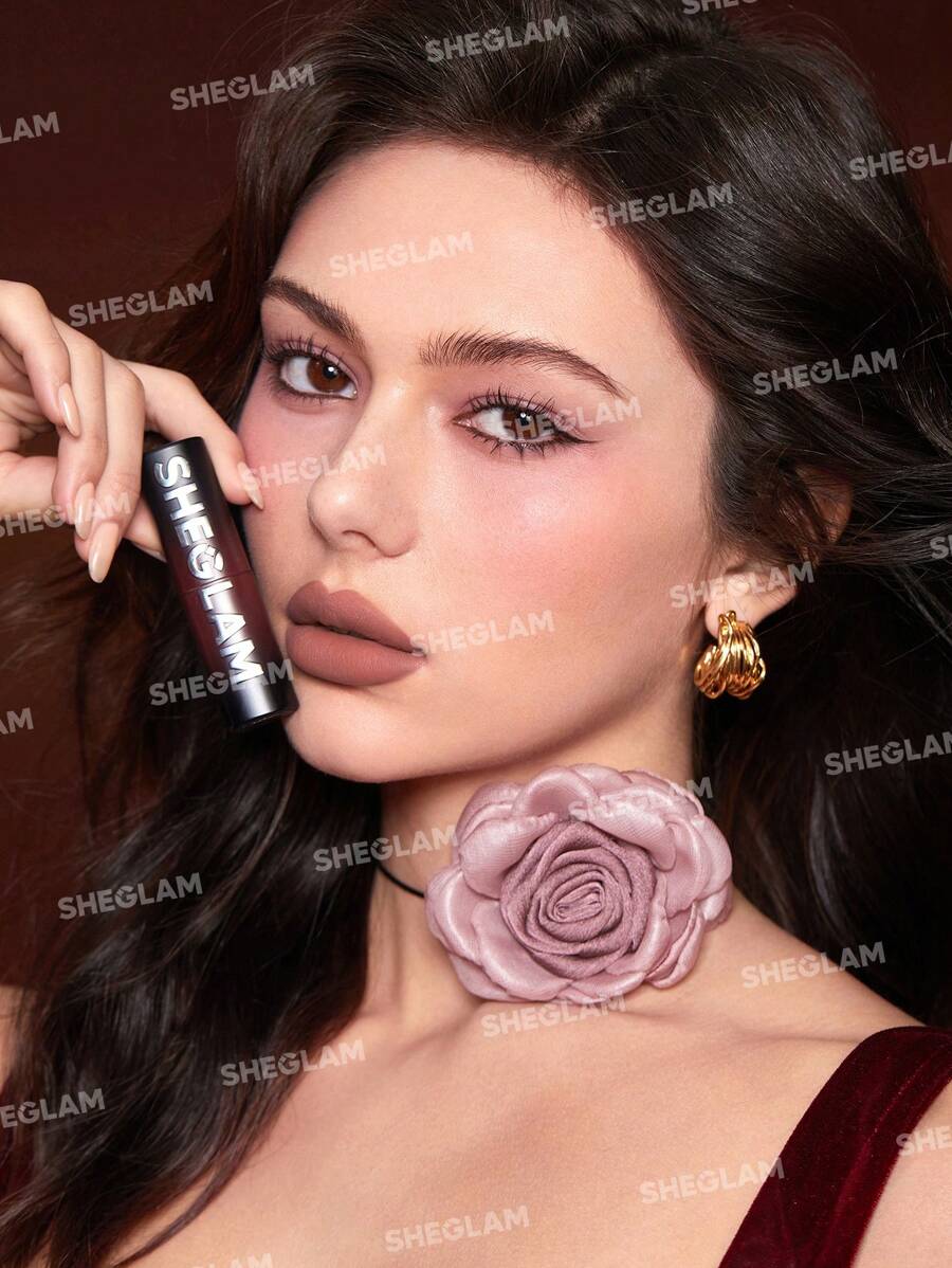 SHEGLAM Dynamatte Boom Long-Lasting Matte Lipstick-Passion