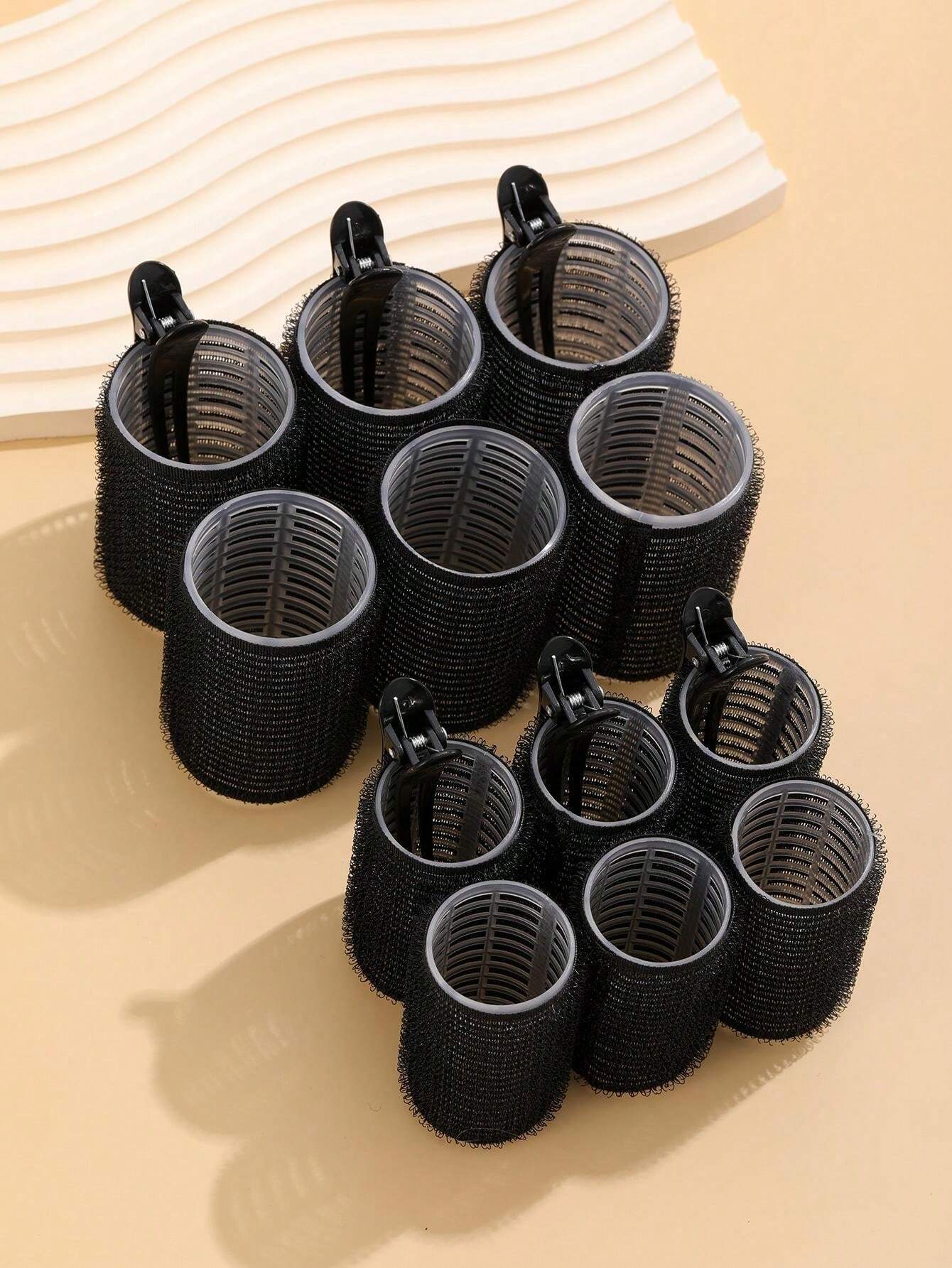 6pcs/Set Large Size Hair Rollers With Clips