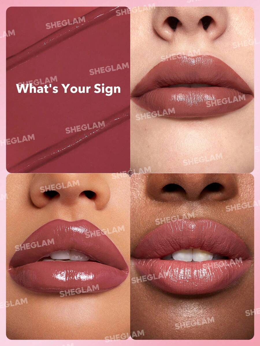 SHEGLAM Creme Allure Lipstick-What'S Your Sign Moisturizing Lipstick