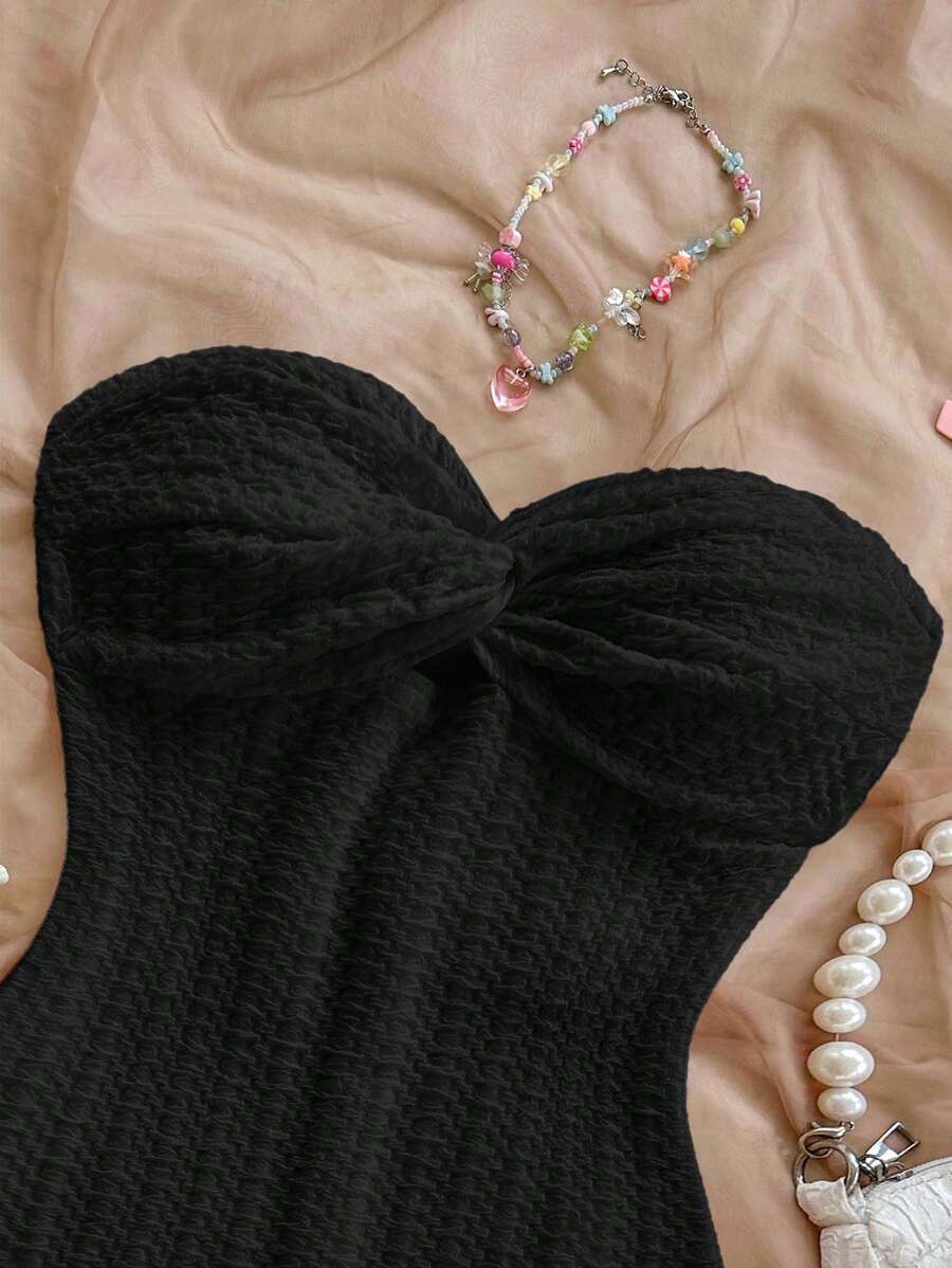 جمبسوت نسائي من Soleia – بلون ساده