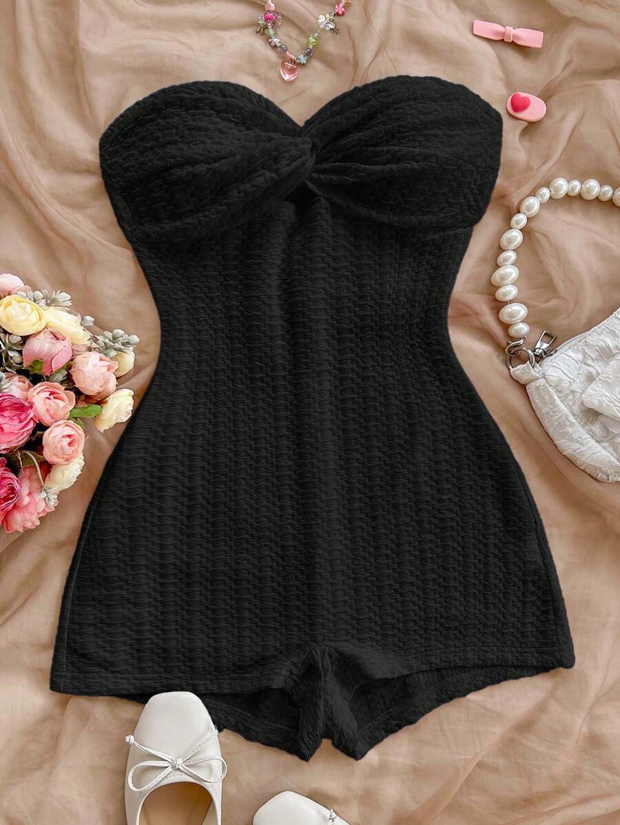 جمبسوت نسائي من Soleia – بلون ساده