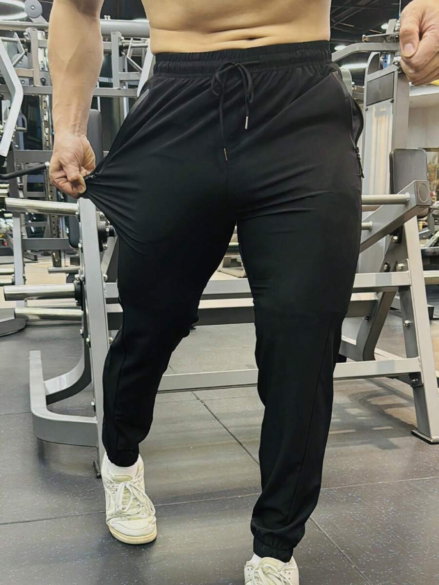 بنطلون رجالي رياضي مناسب للتدريبات الرياضية سريع الجفاف وقابل للتنفس