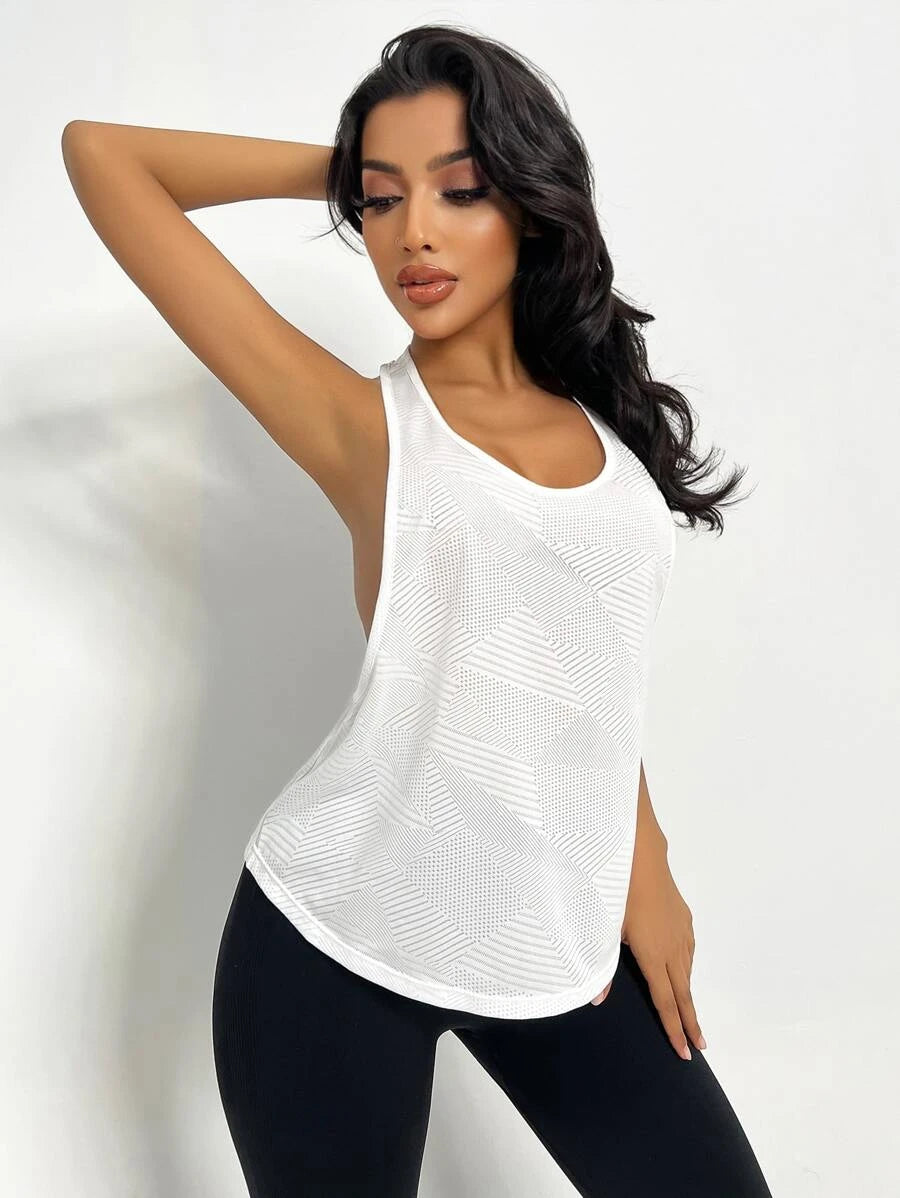 تانك توب رياضي بدون أكمام من شين سبورت ستوديو