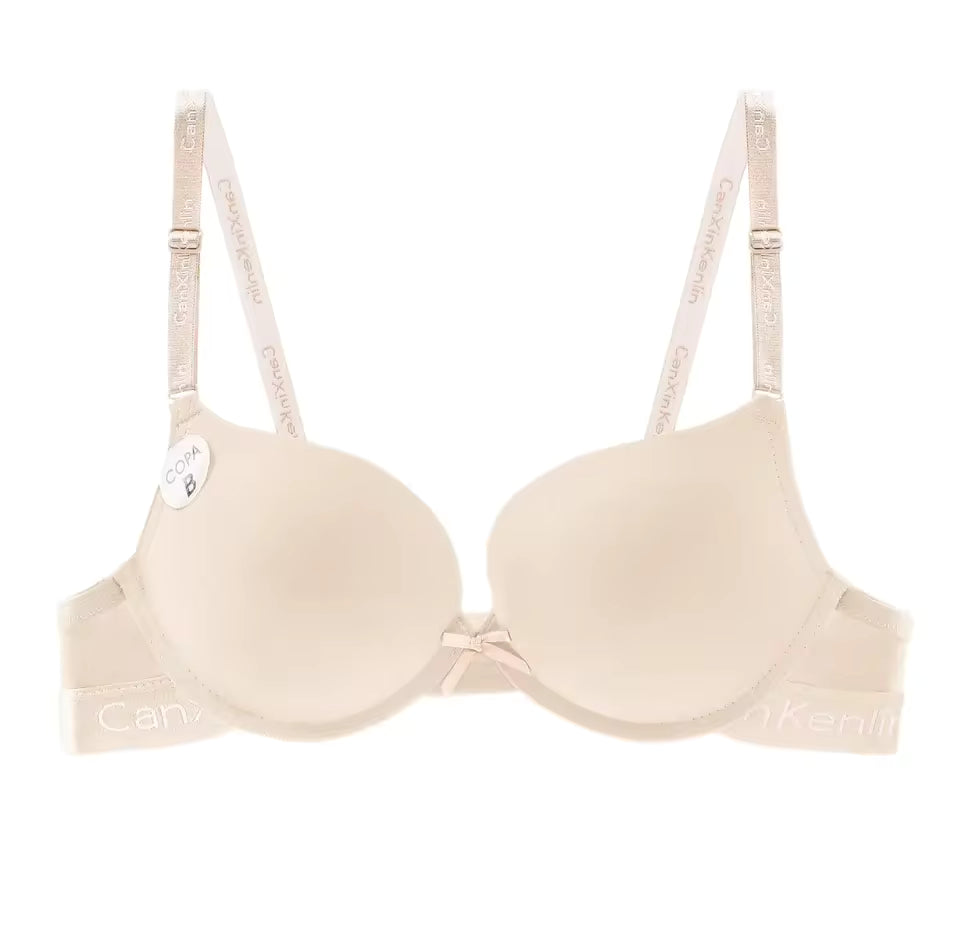 حمالة صدر نسائية لامعة بدون درزات مع قسم رفيع