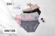 Sexy women's underwear with transparent lace stitching