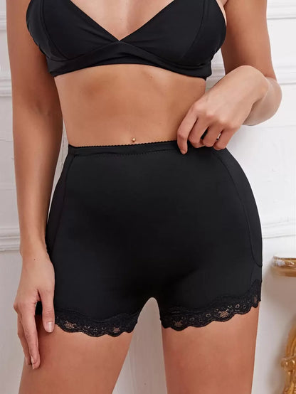 بانتي مشد لتشكيل الجسم مزين بحواف دانتيل