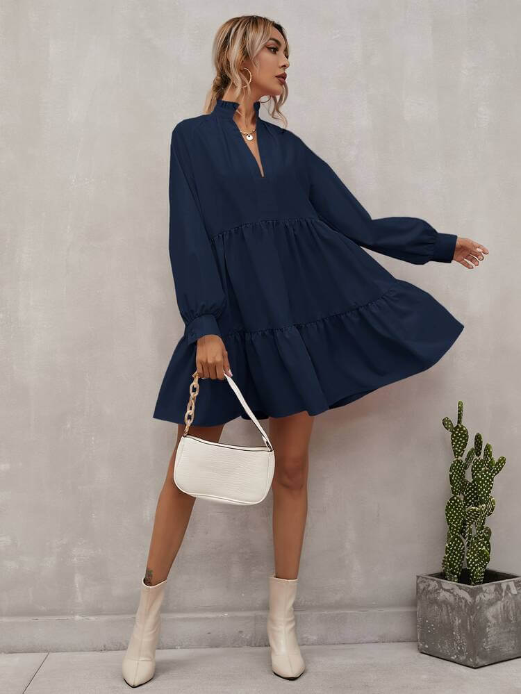 فستان SHEIN Privé ذو فتحة رقبة