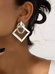 Geometric Decor Earrings