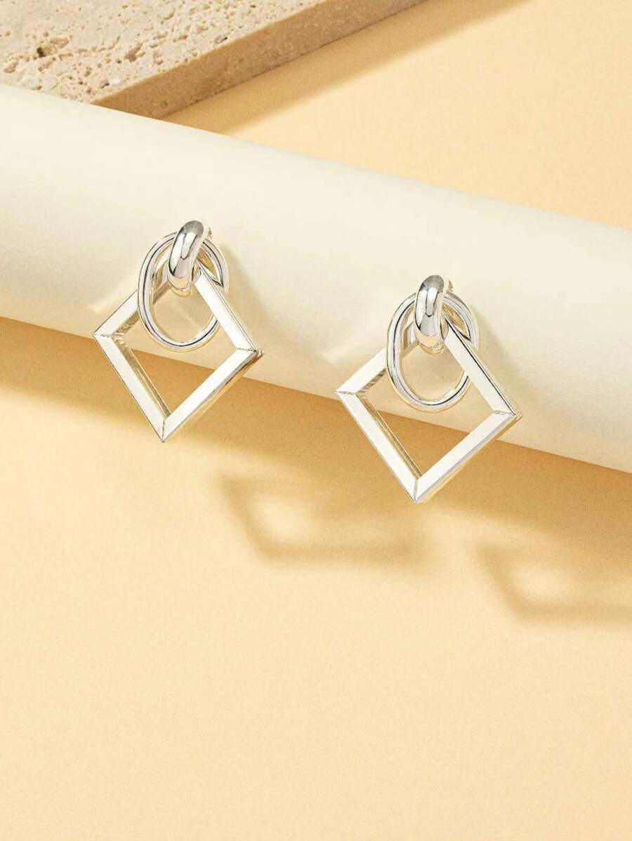 Geometric Decor Earrings