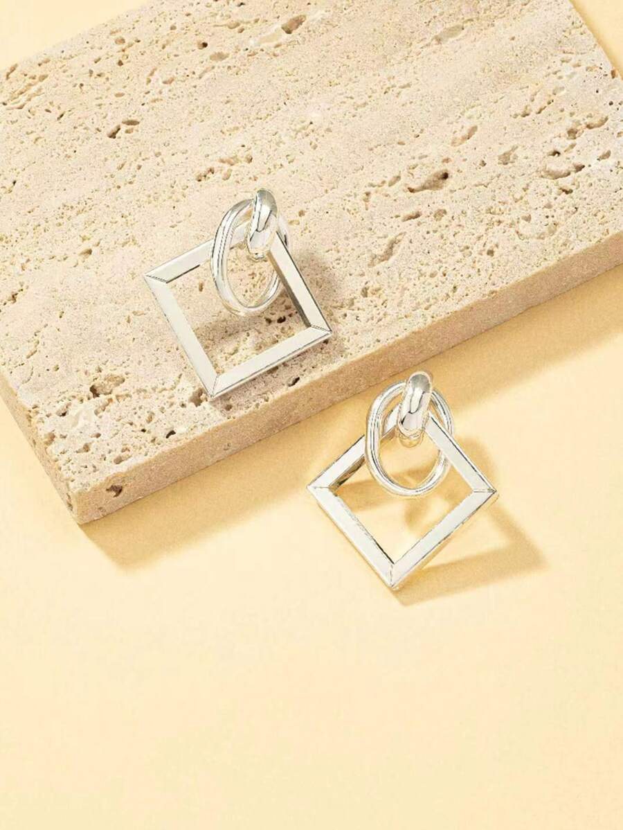 Geometric Decor Earrings