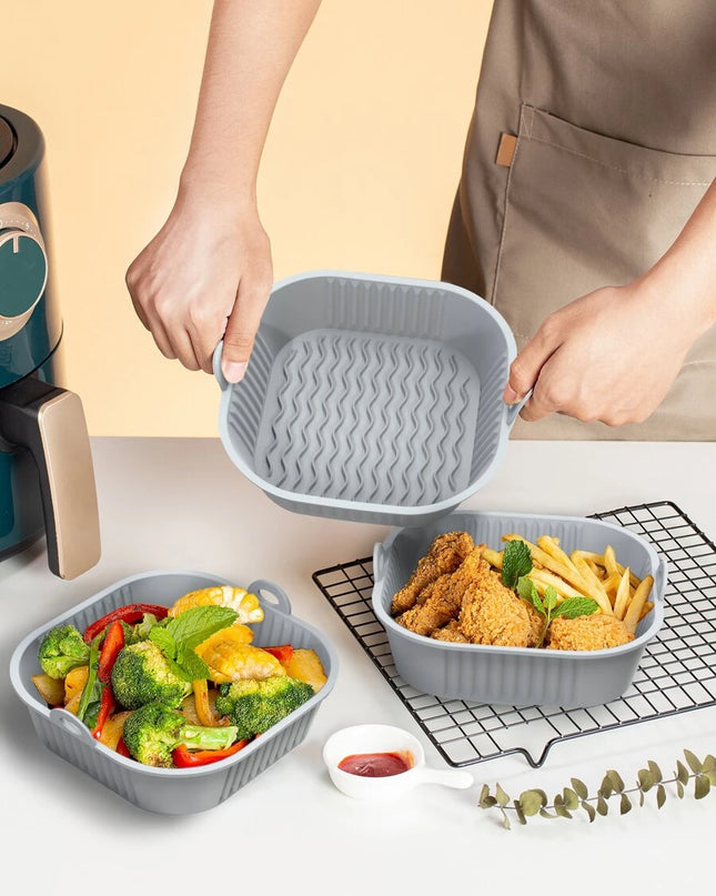 بطانة وعاء مقلاة هوائية من السيليكون من SHEIN Basic Living