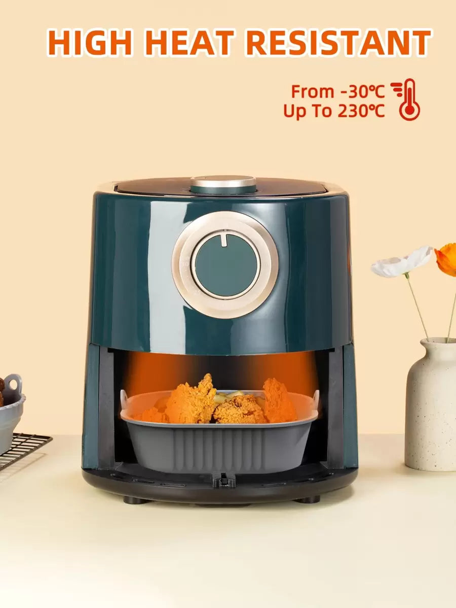 بطانة وعاء مقلاة هوائية من السيليكون من SHEIN Basic Living