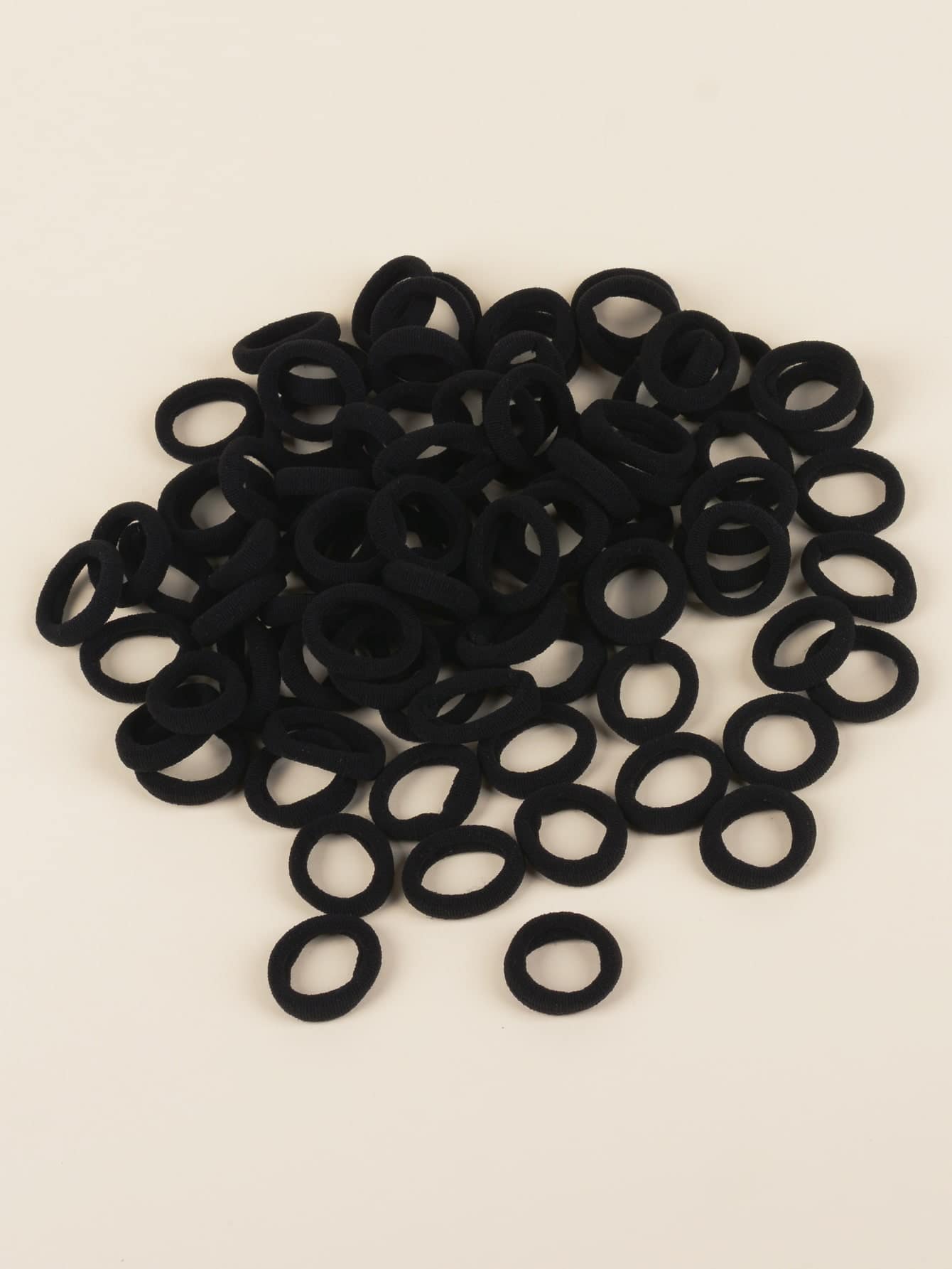 100 قطعة من ربطات الشعر المرنة للفتيات الصغيرات