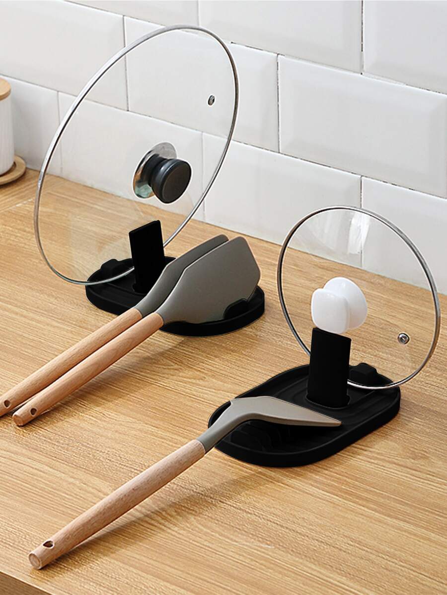 قطعة واحدة من مصفاة مطبخ قابلة للطي، حامل غطاء قدر بسيط وعملي Shein