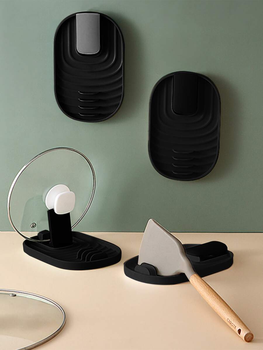 قطعة واحدة من مصفاة مطبخ قابلة للطي، حامل غطاء قدر بسيط وعملي Shein