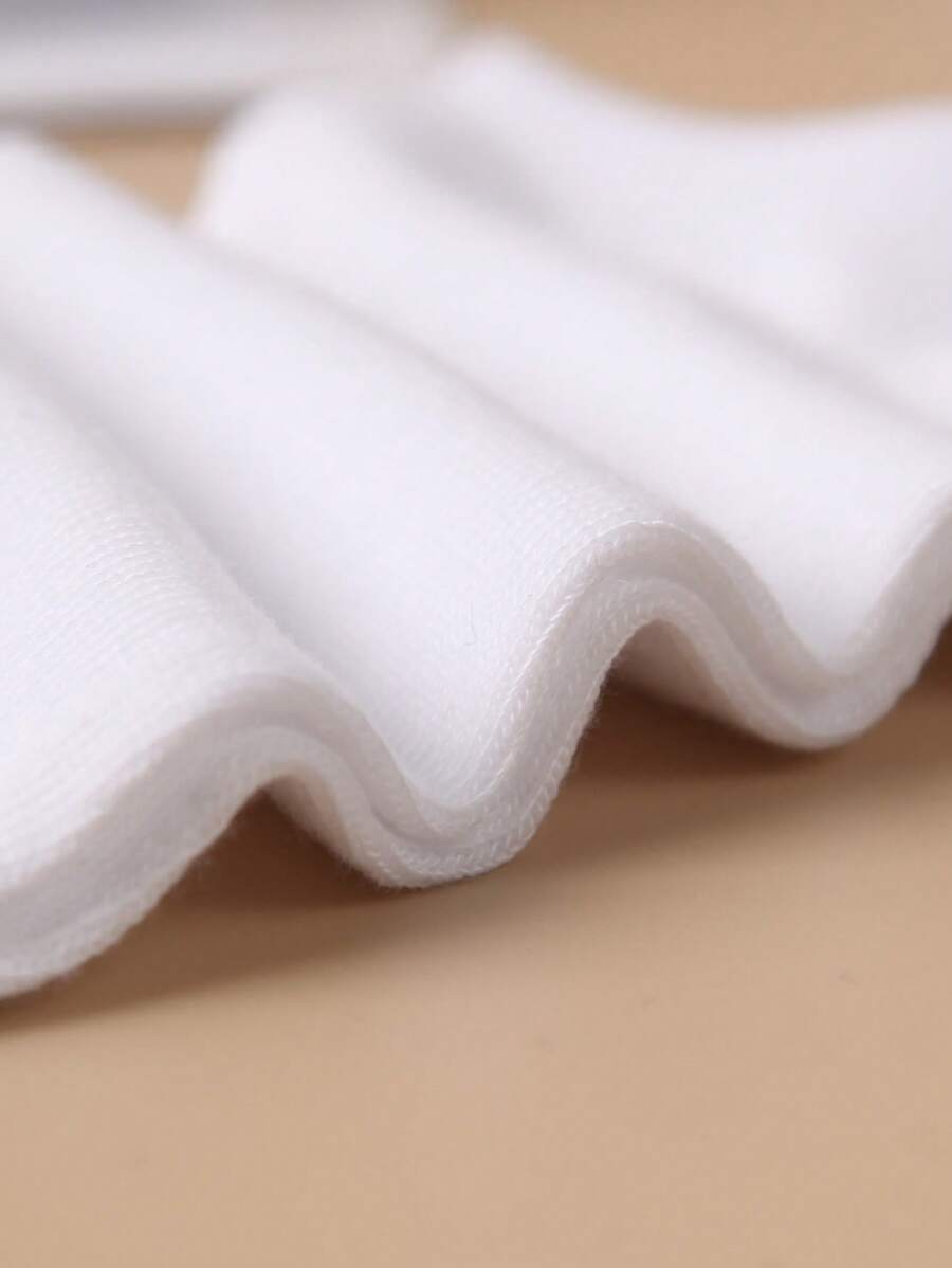 جوارب للكاحل بلون سادة (10 أزواج)