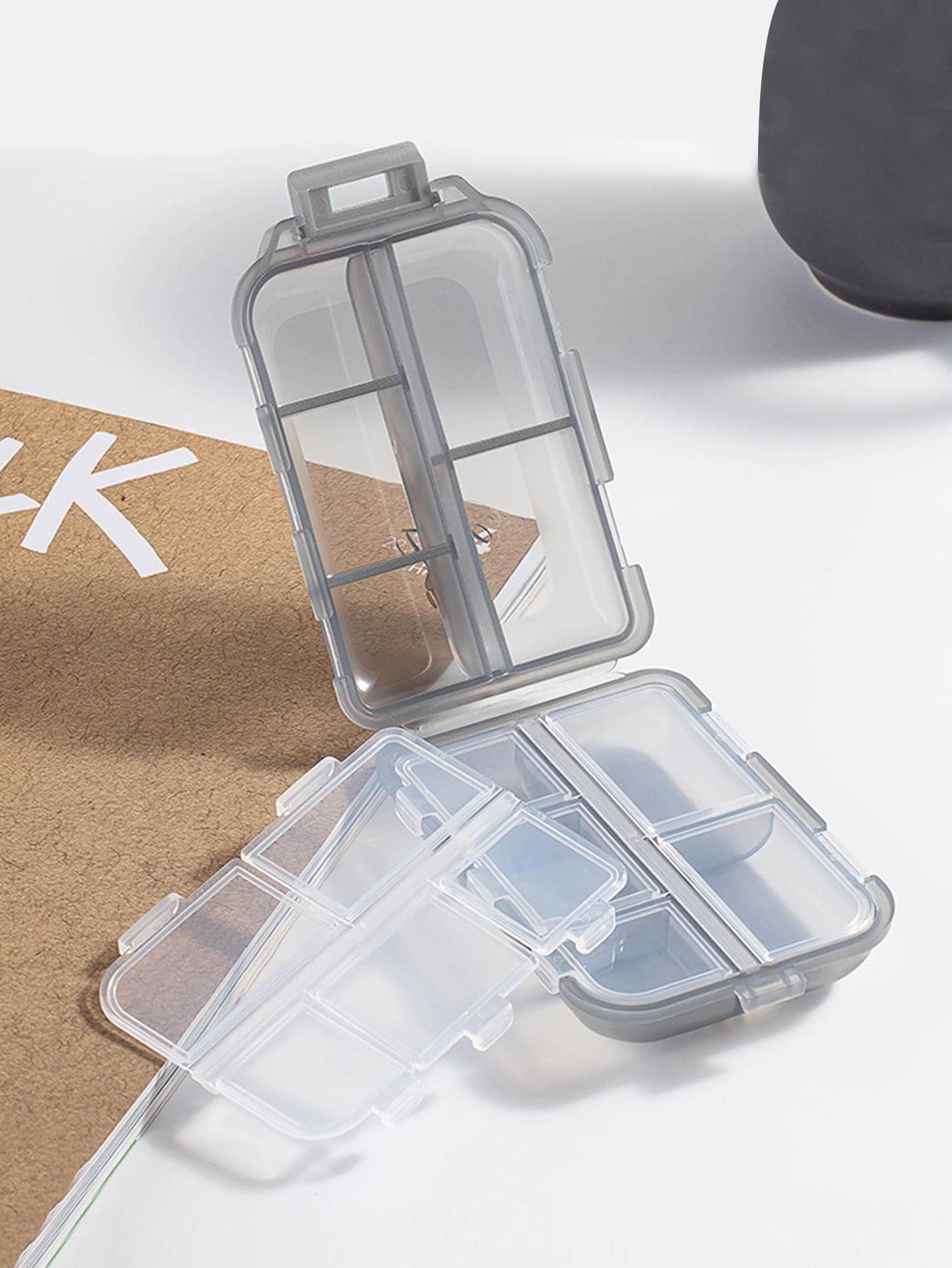 صندوق تخزين حبوب متعدد الشبكات قطعة واحدة Shein