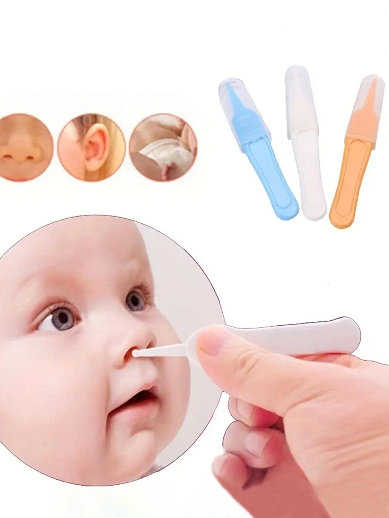 مشبك أنف للأطفال بألوان عشوائية