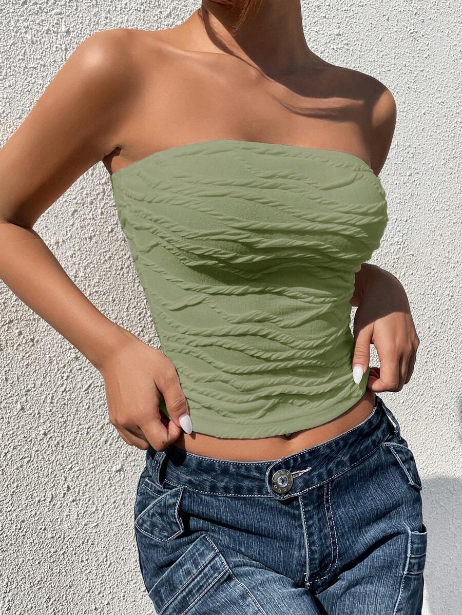 توب شي إن إيزو وير سادة بدون أكمام