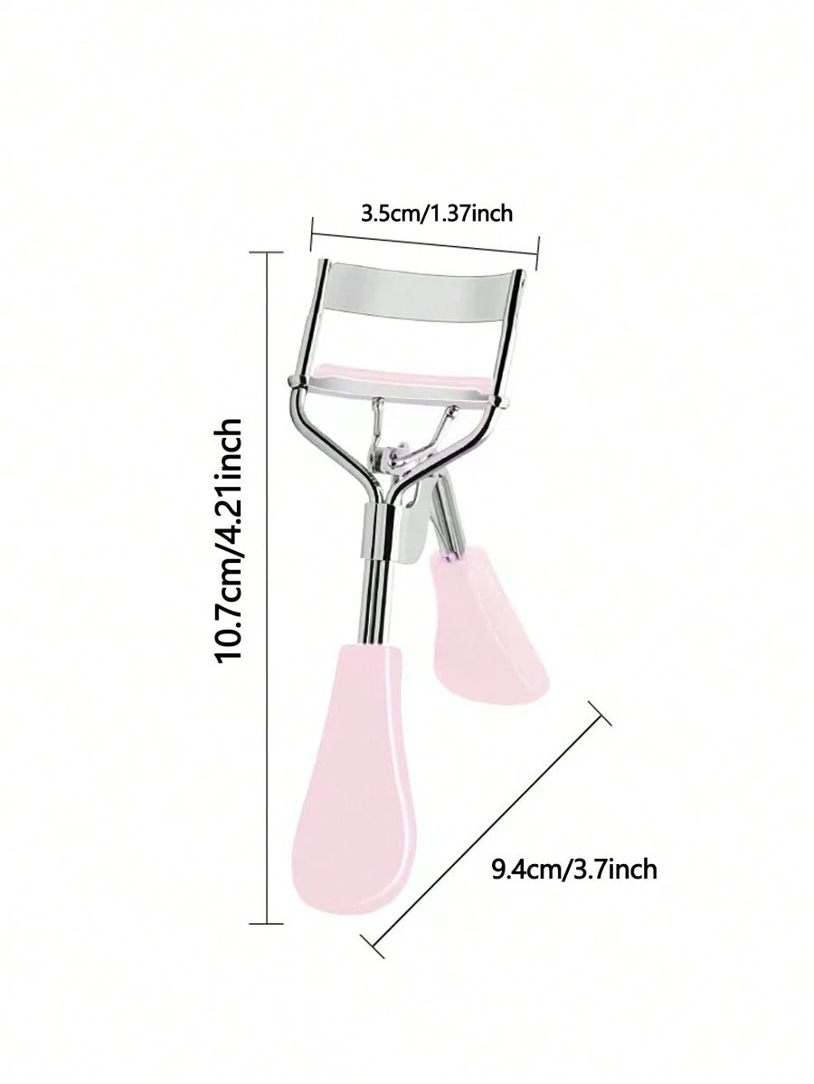 آلة ثني رموش ستانلس ستيل – أداة تجعيد للرموش الطبيعية والاصطناعية سهلة الاستخدام