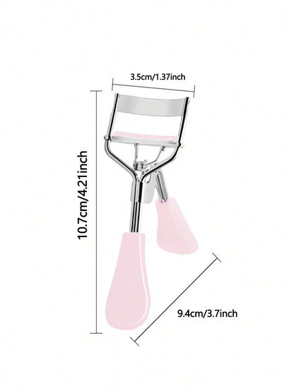 آلة ثني رموش ستانلس ستيل – أداة تجعيد للرموش الطبيعية والاصطناعية سهلة الاستخدام