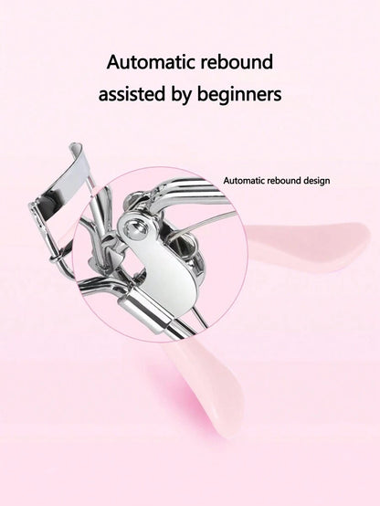 آلة ثني رموش ستانلس ستيل – أداة تجعيد للرموش الطبيعية والاصطناعية سهلة الاستخدام