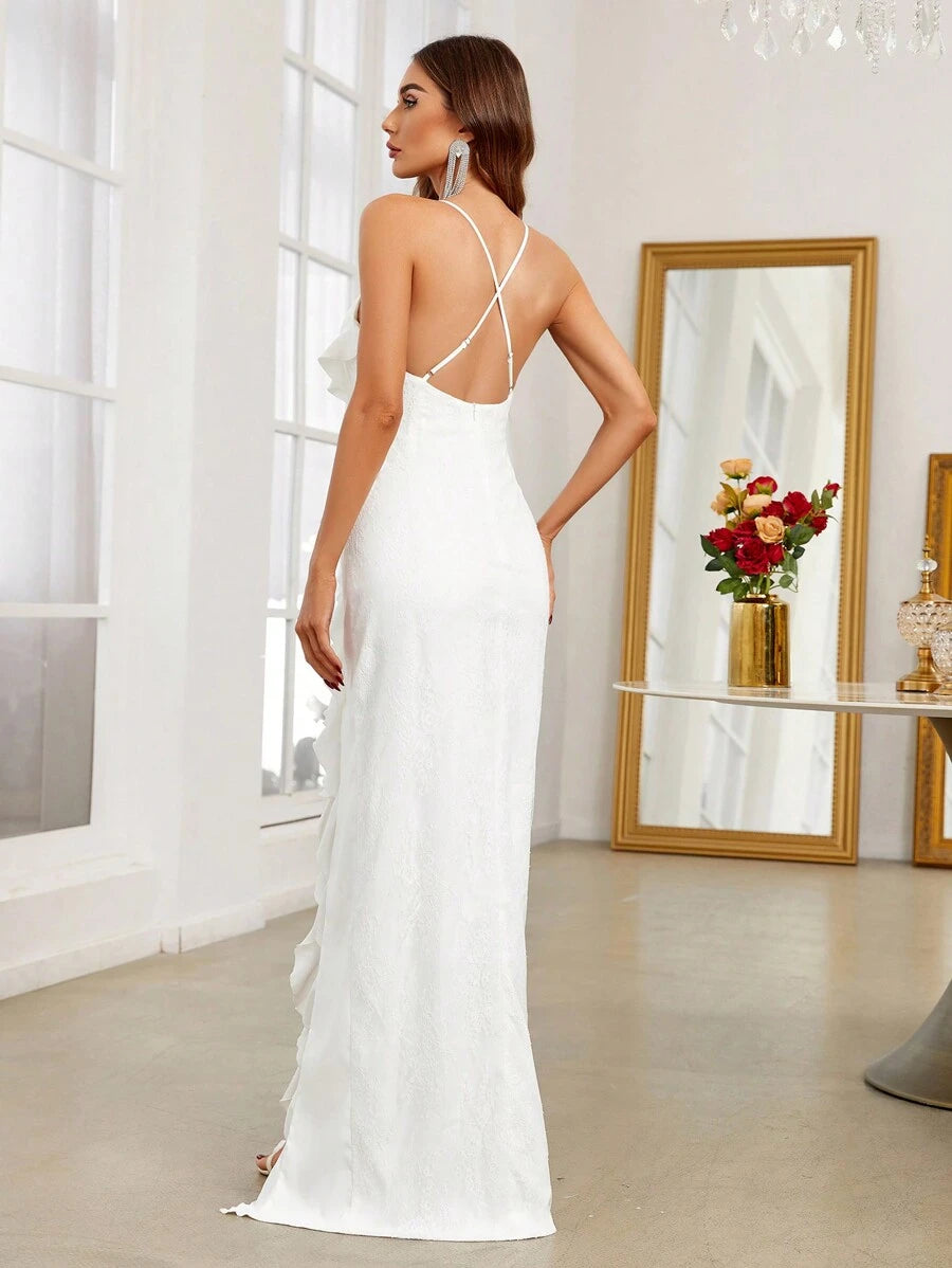 فستان كامِي نسائي من SHEIN Belle