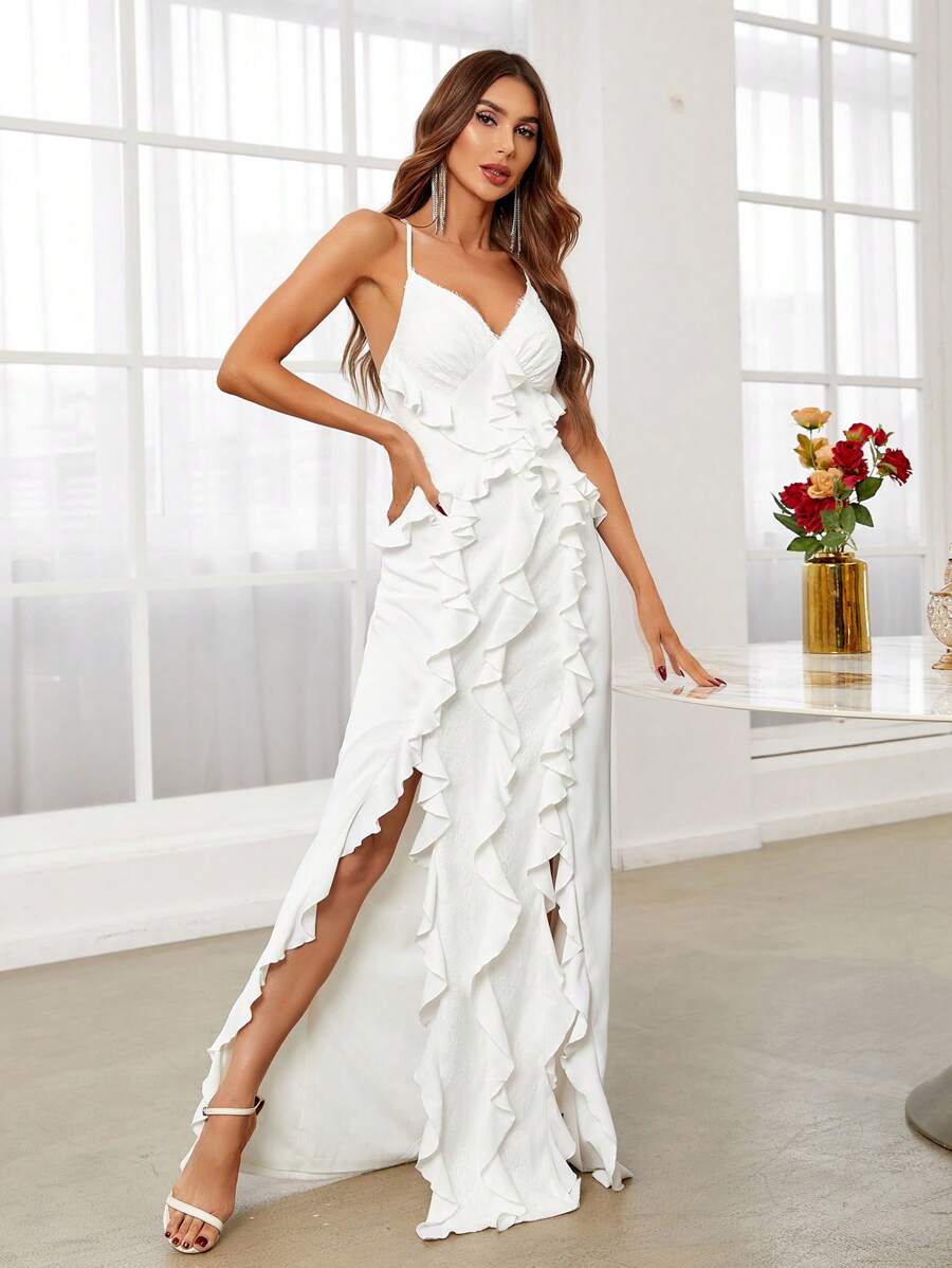 فستان كامِي نسائي من SHEIN Belle