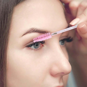 10 pieces of eyelash brushes and mascara wands