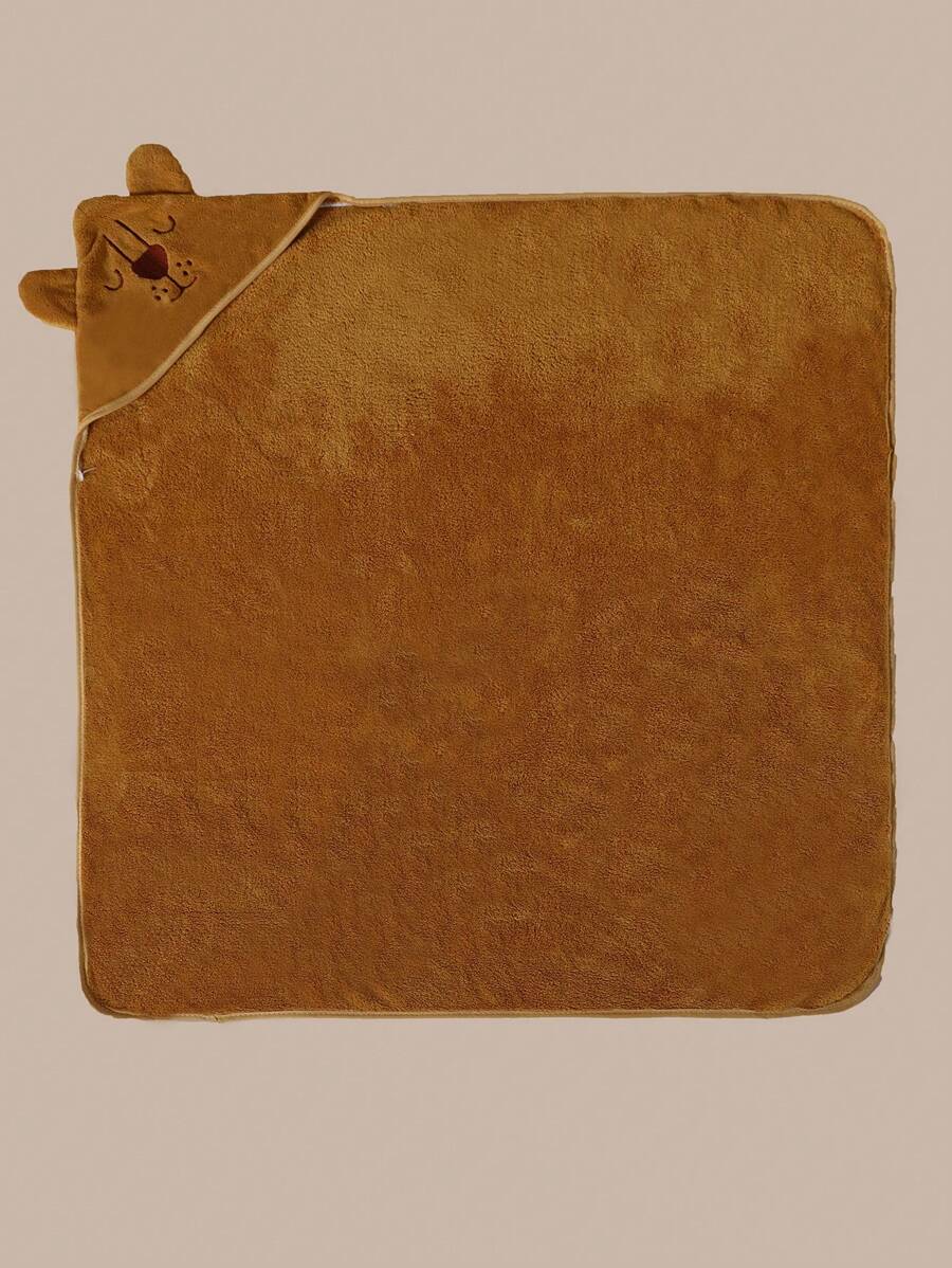 1 قطعة — روب حمّام  بغطاء رأس (هود)