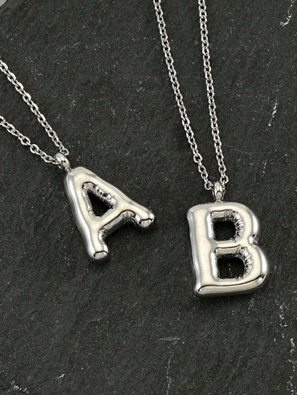 Aقلادة على شكل حرف أولي للنساء والفتيات هدايا شخصية