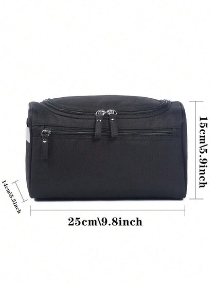 حقيبة تخزين مقاومة للماء للنساء أثناء السفر سعة كبيرة حقيبة مستحضرات التجميل مطبوعة بزهور وردية