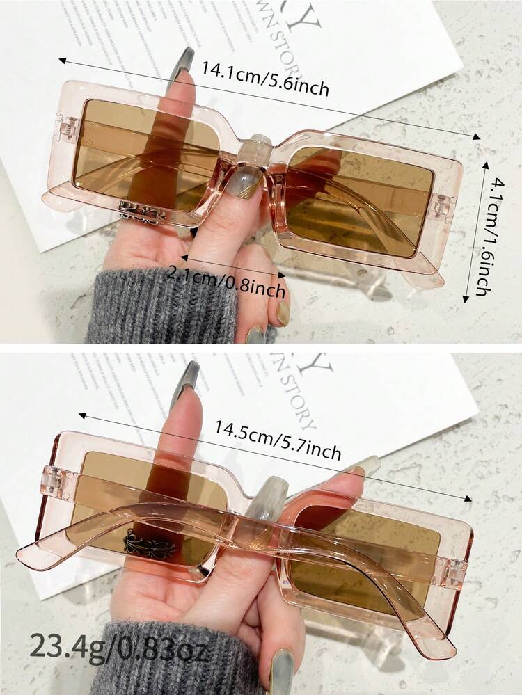 نظارة شمسية بتصميم مستوحى من موضة بداية الألفينات