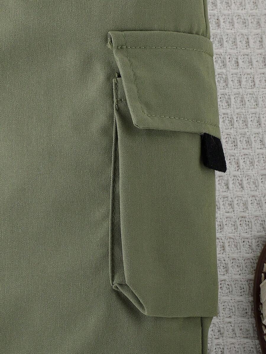 طقم ملابس عمل رياضي كاجوال للأطفال من SHEIN مكون من ثلاث قطع للصيف