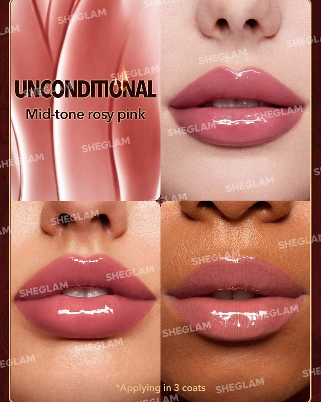 ملمع شفاه Ember Rose المرطب بدرجة Unconditional من شيجلام