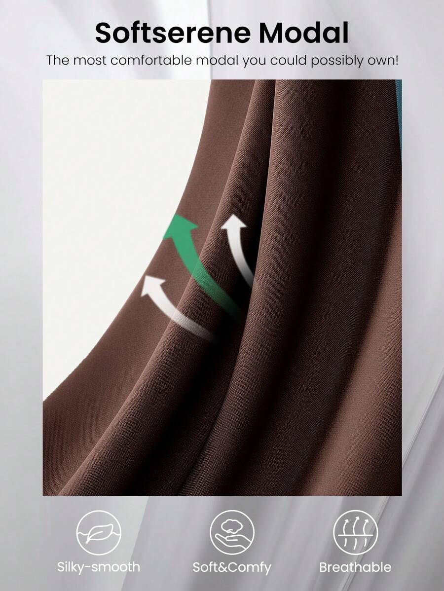 بنطال GLOWMODE واسع عالي الخصر بملمس حريري – بجيوب جانبية، مثالي للخريف والشتاء