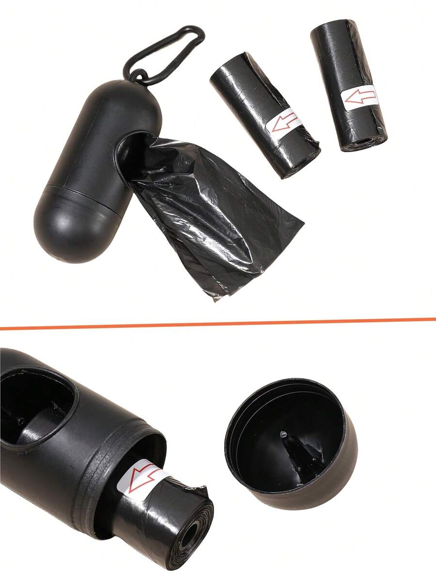 ٣ لفائف عشوائية (٤٥ كيس) من أكياس الحفاضات القابلة للتخلص + صندوق تخزين واحد