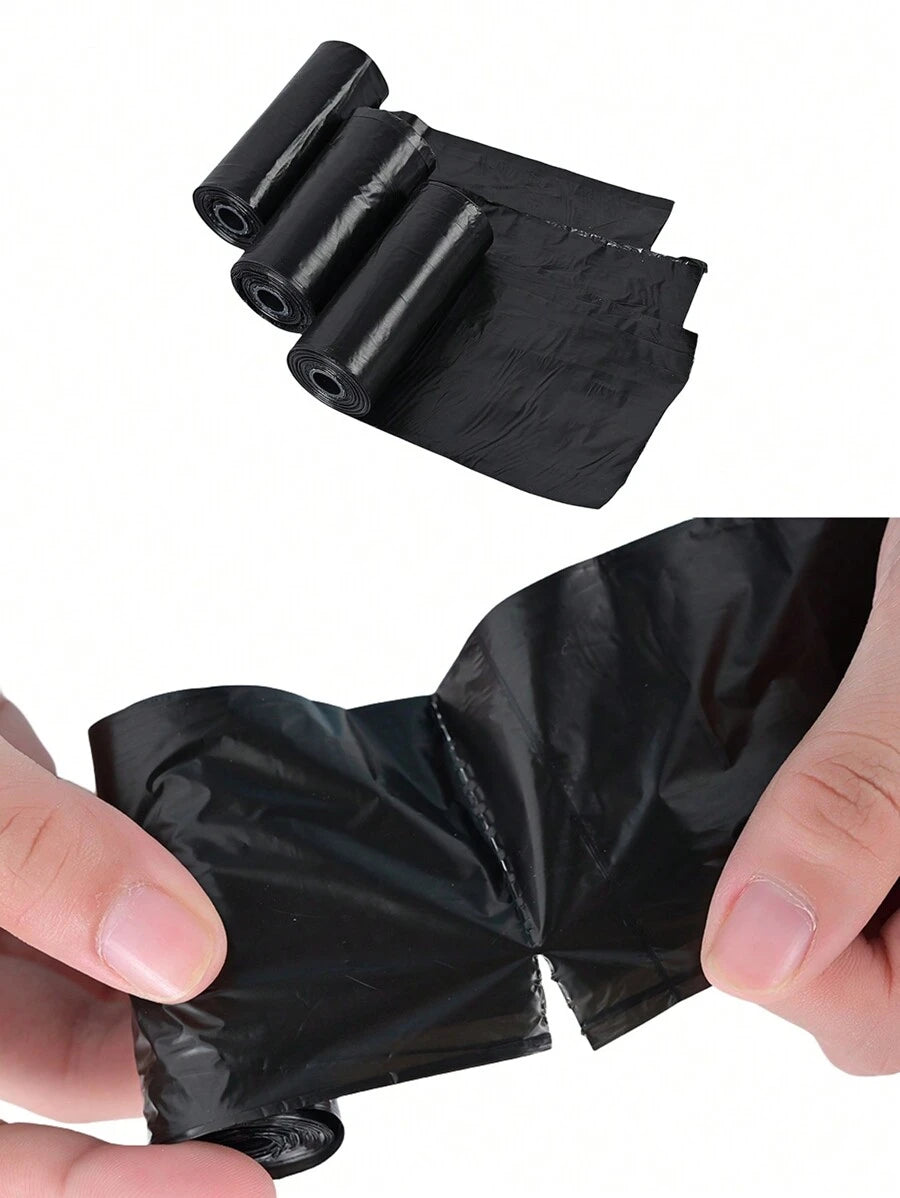 ٣ لفائف عشوائية (٤٥ كيس) من أكياس الحفاضات القابلة للتخلص + صندوق تخزين واحد