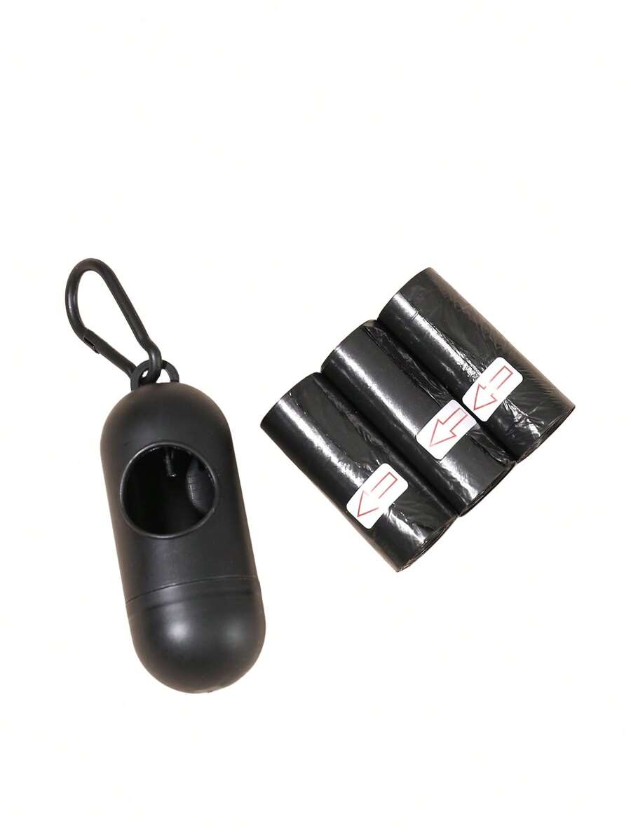 ٣ لفائف عشوائية (٤٥ كيس) من أكياس الحفاضات القابلة للتخلص + صندوق تخزين واحد