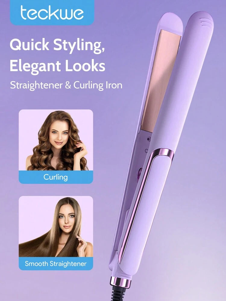 مكواة-فرد-الشعر-teckwe-مكواة-تجعيد-مزدوجة-الاستخدام-مضادة-للحروق-تسخين-سريع-في-10-ثوانٍ