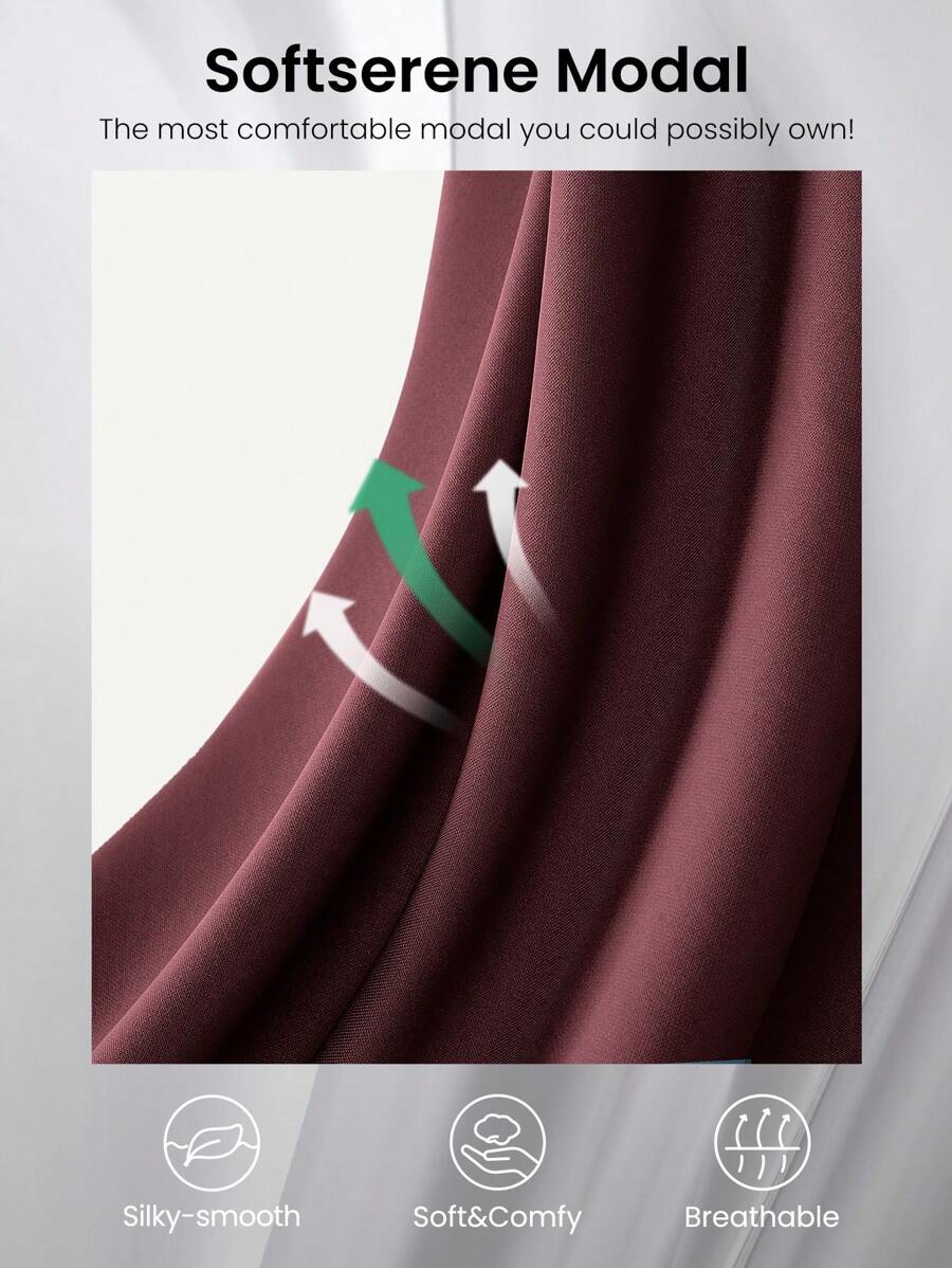 بنطال GLOWMODE واسع عالي الخصر بملمس حريري – بجيوب جانبية