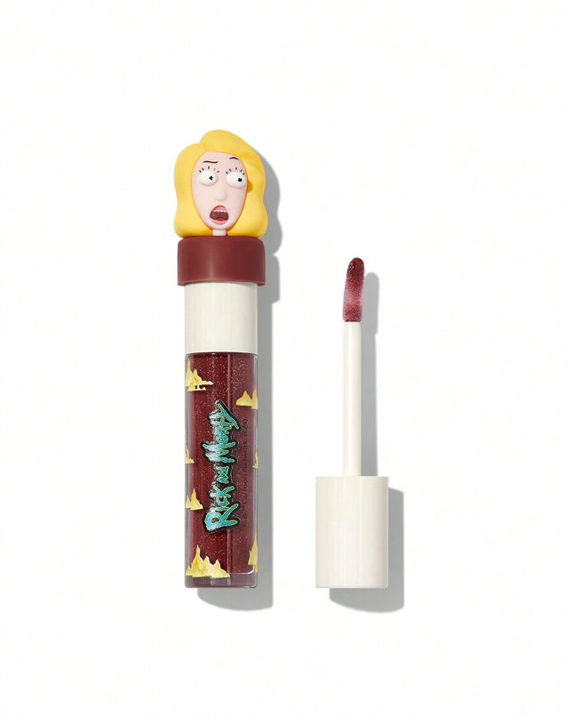 ملمع شفاه مرطب بدرجة Beth (البرقوق الداكن) من مجموعة Rick and Morty X SHEGLAM