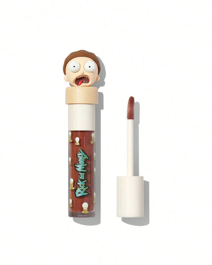 ملمع شفاه مرطب بدرجة Morty (بني لامع) من مجموعة Rick and Morty X SHEGLAM 