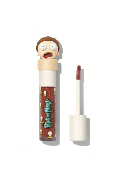 ملمع شفاه مرطب بدرجة Morty (بني لامع) من مجموعة Rick and Morty X SHEGLAM 