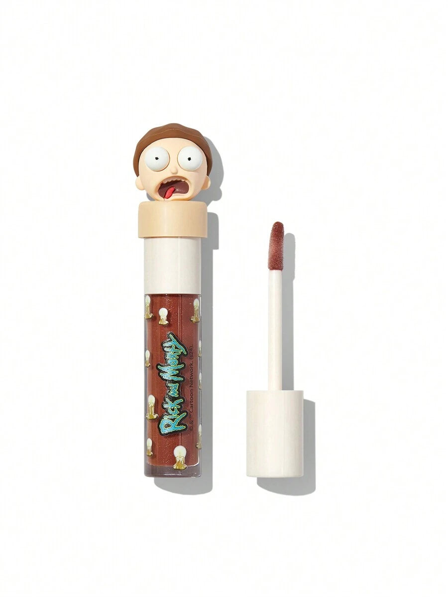Rick and Morty X SHEGLAM Family Counseling Lip Gloss-Morty Moisturizing Shimmer Brown