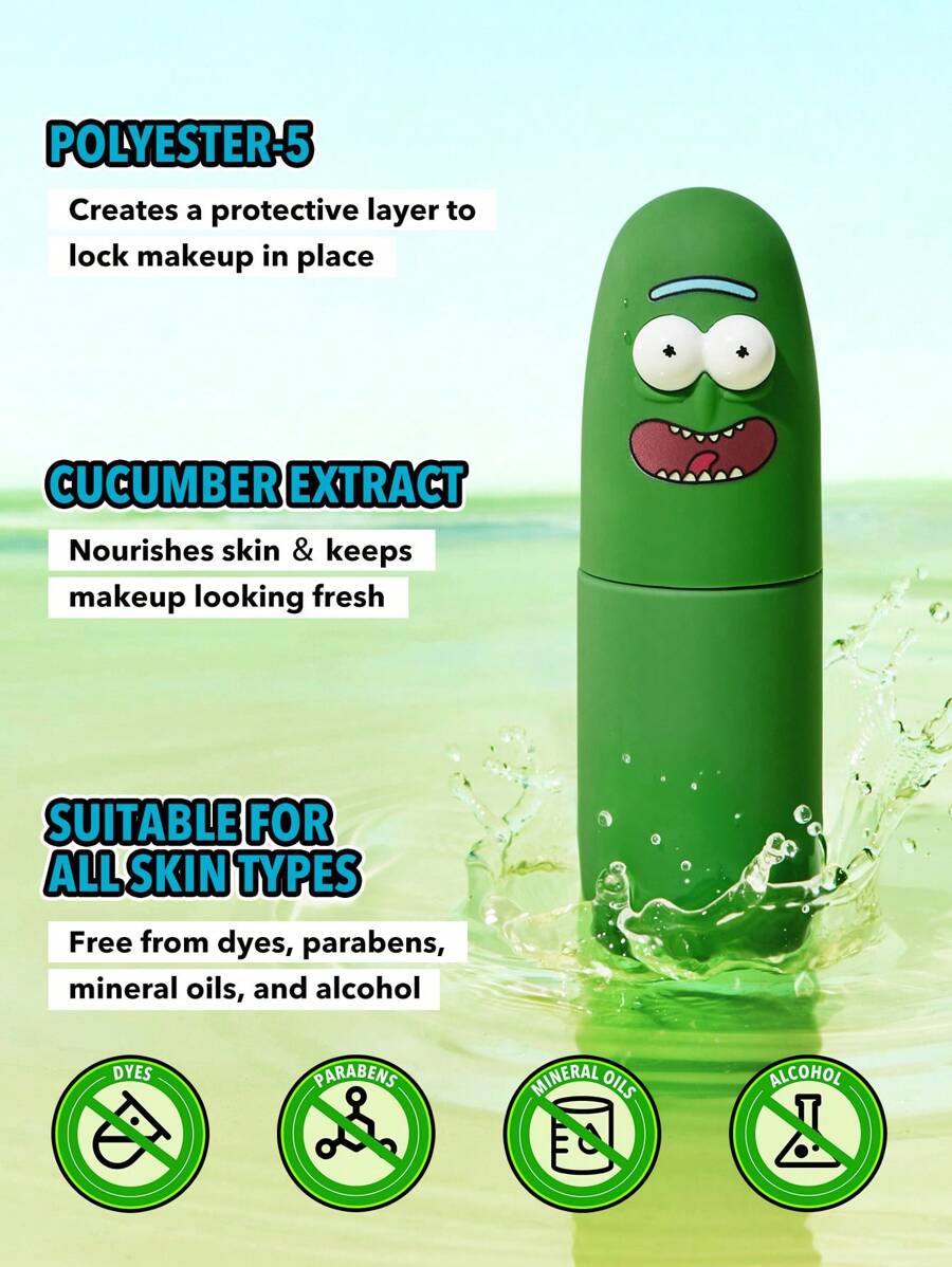 مثبت ميك أب Rick and Morty X SHEGLAM Pickle Rick يمنح ترطيبًا يدوم طويلًا