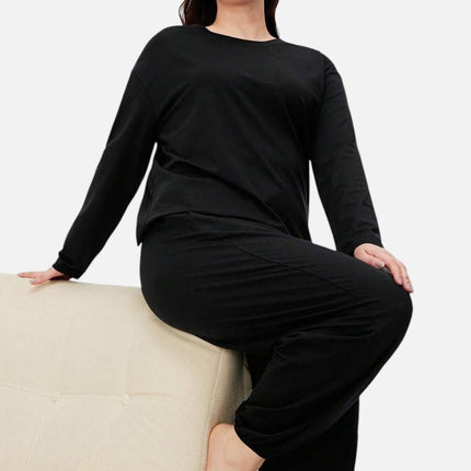 بيجامة نسائي من القطن والمودال بتصميم مريح من لوفليت